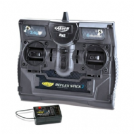 Carson Reflex Stick II 2.4Ghz 6 Channel Transmitter Radio System with Receiver - C501006